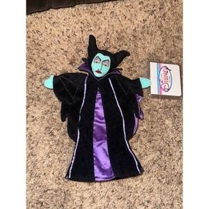 Disney Store Maleficent Bean Bag‎ Plush Doll Sleeping Beauty New with Tags